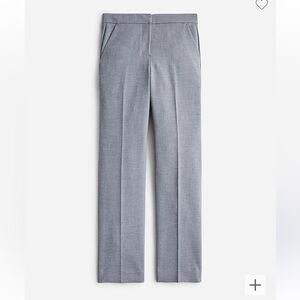 Kate straight-leg pant in four-season stretch-Grey-size 2P